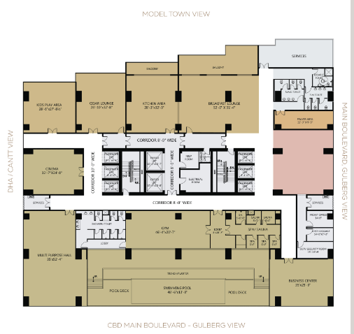 11th floor Plan