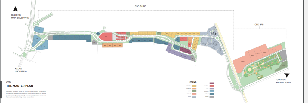 CBD Lahore MAP