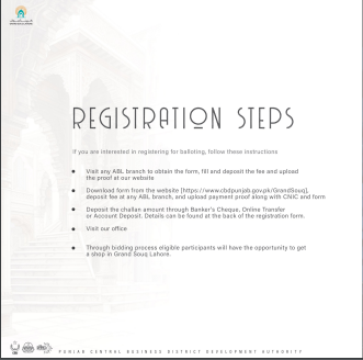 registration process